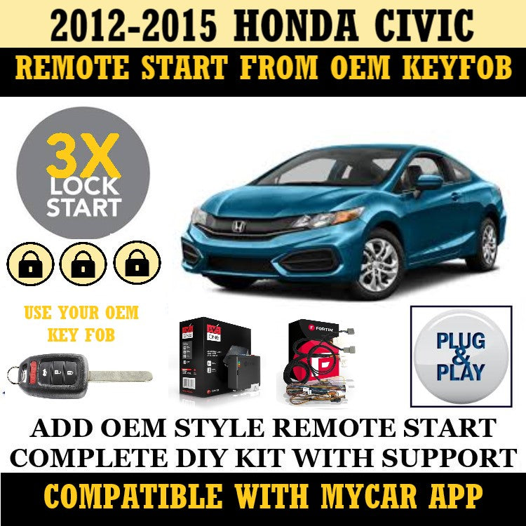 Remote start honda on sale civic 2019