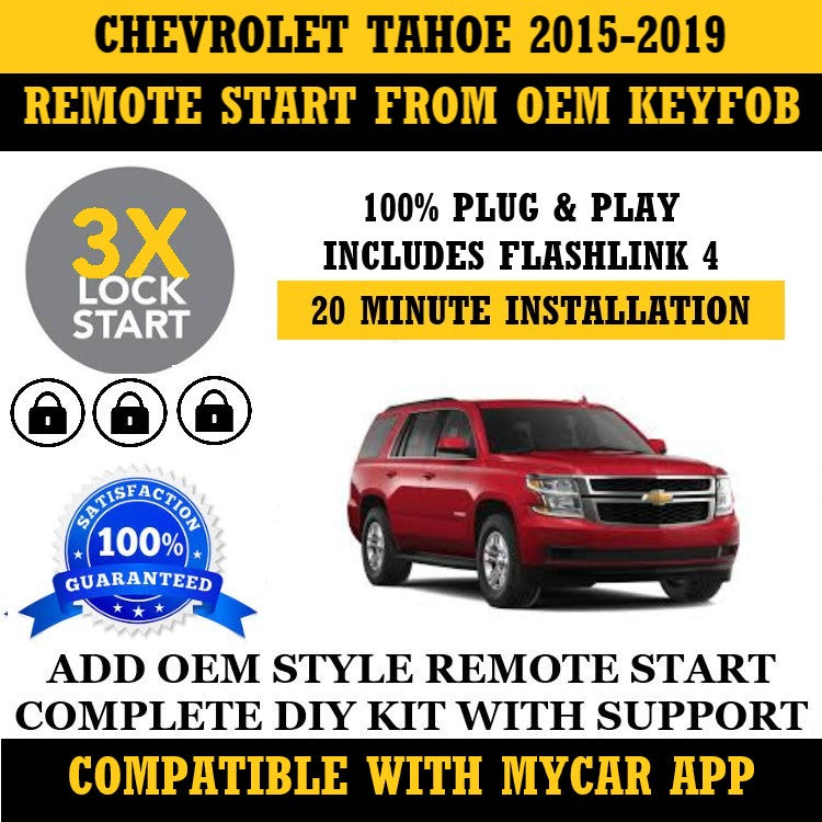 2019 tahoe store remote start