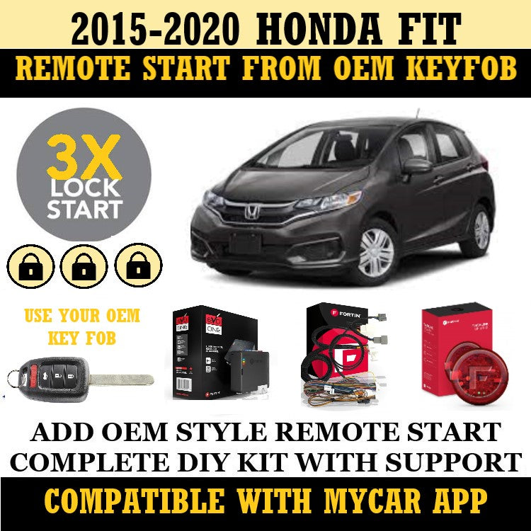 Plug and Play Remote Start Fits 2015-2020 Honda FIT Key Start