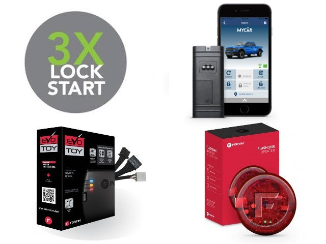 3X Lock Plug & Play Remote Start 2022 Toyota Rav4 Push to Start | FORTIN