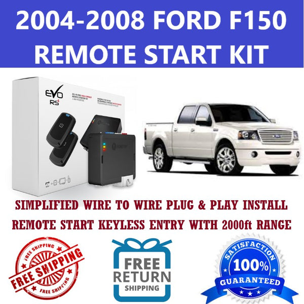 Remote Start Kit 2004-2008 FORD F150 INCLUDES RFK 411 Long Range Remotes | FORTIN