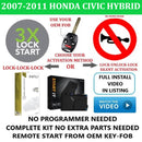 Plug & Play Remote Start From OEM Key Fob 2006-2011 HONDA CIVIC HYBRID | IDATALINK