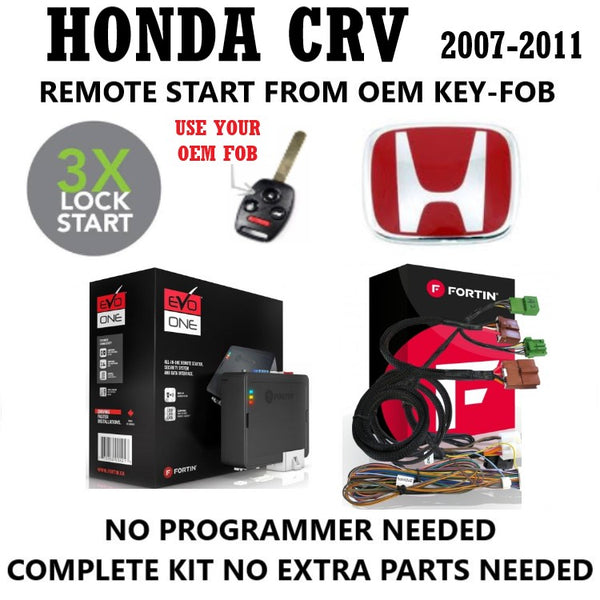 Plug and Play Remote Start 2007-2011 Honda CR-V | FORTIN