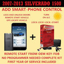 2007-2013 CHEVROLET SILVERADO 1500 PLUG & PLAY REMOTE START MYCAR SMARTPHONE APP | OMEGALINK