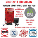 3X LOCK PLUG & PLAY REMOTE START  2007-2014 CHEVROLET SUBURBAN | OMEGALINK