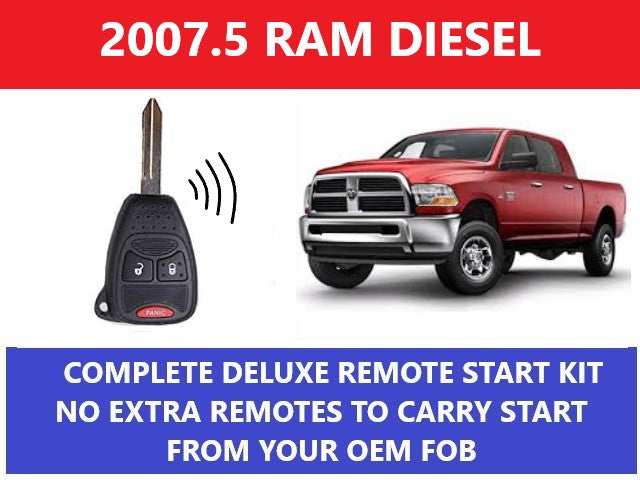 Plug and Play Remote Start 2007 1/2 Dodge Ram Diesel | FORTIN