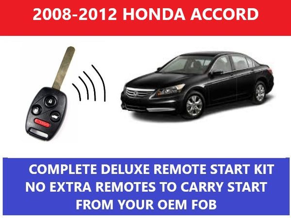 Plug and Play Remote Start Fits 2008-2012 Honda Accord