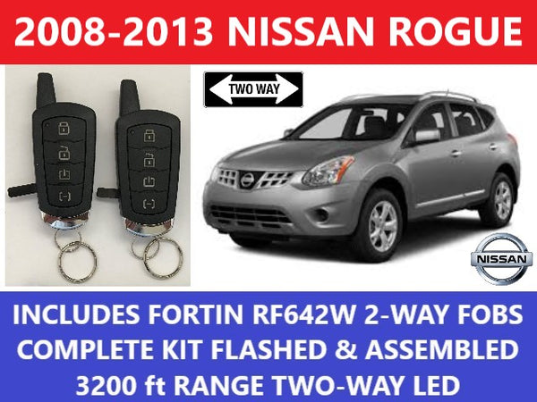 Plug and Play Remote Start Fits Nissan Rogue 2008-2013 Fortin RF-642W | FORTIN
