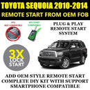 3X LOCK Plug & Play Remote Start 2010-2014 TOYOTA SEQUOIA Key Start | FORTIN
