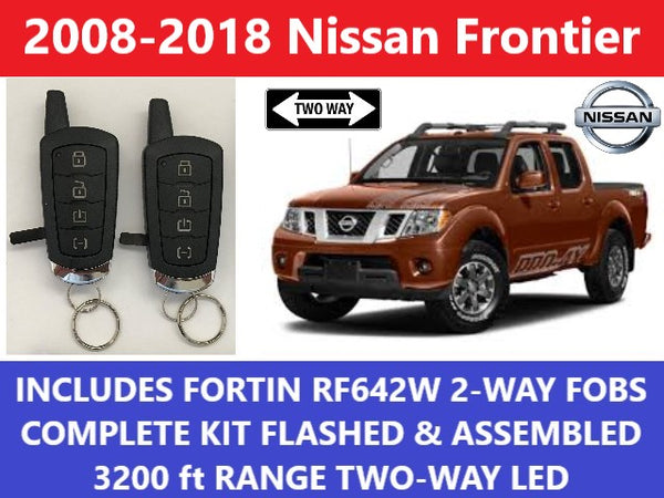 Plug and Play Remote Start Nissan Frontier 2008-2018 Fortin RF-642W | FORTIN