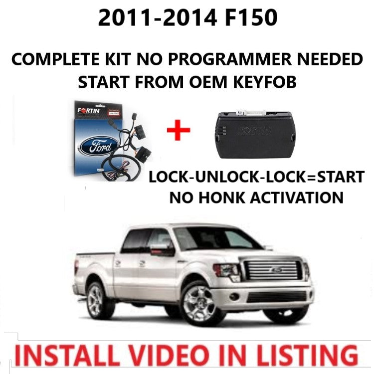 Plug and Play Remote Start 2011-2014 Ford F150 | FORTIN