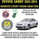 3X LOCK Plug & Play Remote Start 2012-2014 TOYOTA CAMRY Key Start | FORTIN