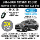 3X LOCK PLUG & PLAY REMOTE START NISSAN ROGUE 2014-2020 KEY START | FORTIN