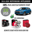 Plug and Play Remote Start Mitsubishi Outlander 2014-2020 Push To Start