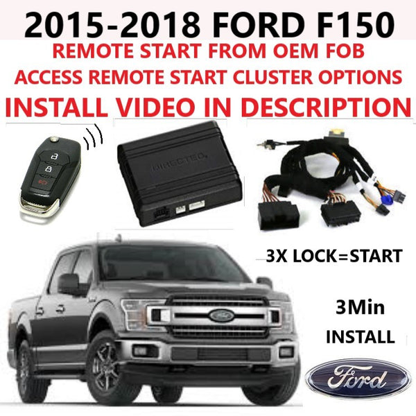 Plug and Play Remote Start 2015-2018 Ford F150 | DIRECTED