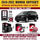 PLUG & PLAY REMOTE START 2018-2022 HONDA ODYSSEY PUSH TO START | FORTIN