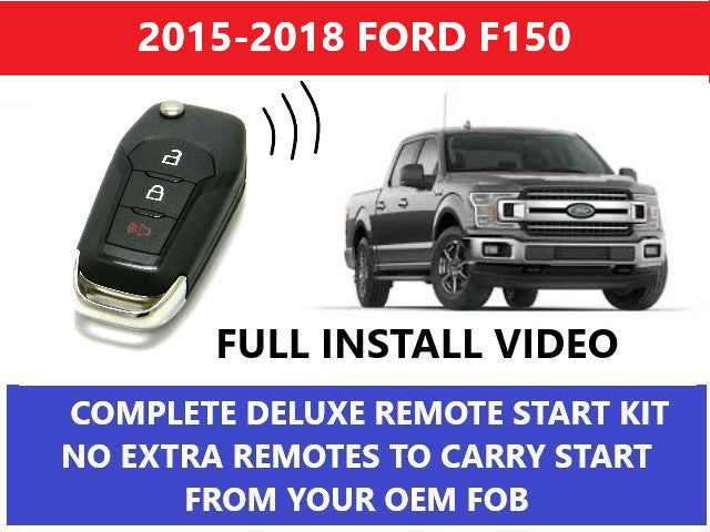 Plug and Play Remote Start Fits 2015-2018 Ford F150 | FORTIN
