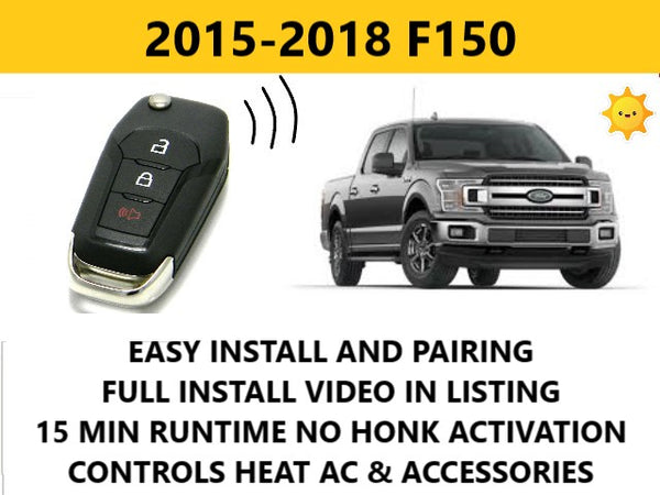 Plug and Play Remote Start 2015-2018 Ford F150 | IDATALINK