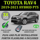 3X Lock Plug & Play Remote Start 2019-2021 Toyota Rav4 Hybrid Push to Start | FORTIN