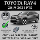 3X Lock Plug & Play Remote Start 2019-2021 Toyota Rav4 Push to Start | FORTIN