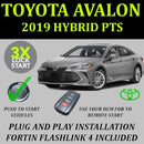 3X Lock Plug & Play Remote Start 2019 Toyota Avalon Hybrid Push to Start | FORTIN