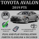 3X Lock Plug & Play Remote Start 2019 Toyota Avalon Push to Start | FORTIN