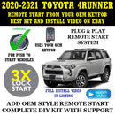 3x LOCK Plug & Play Remote Start 2020-2021 TOYOTA 4RUNNER Push to Start | FORTIN