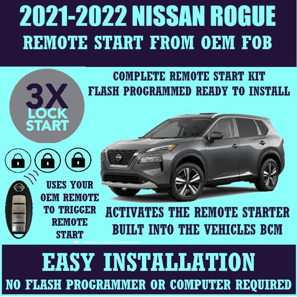 Plug & Play Remote Start 2021-2022 NISSAN ROGUE | FORTIN