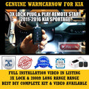 3X Lock Plug and Play Remote Start 2011-2016 KIA SPORTAGE | FORTIN