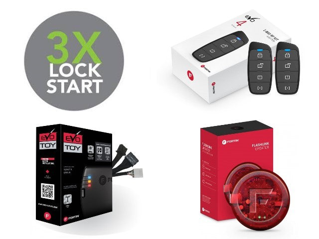 3X Lock Plug & Play Remote Start 2022 Toyota Rav4 Hybrid Push to Start | FORTIN