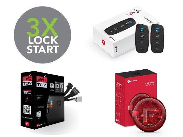 3X Lock Plug & Play Remote Start 2020-2021 Toyota Highlander Push to Start | FORTIN