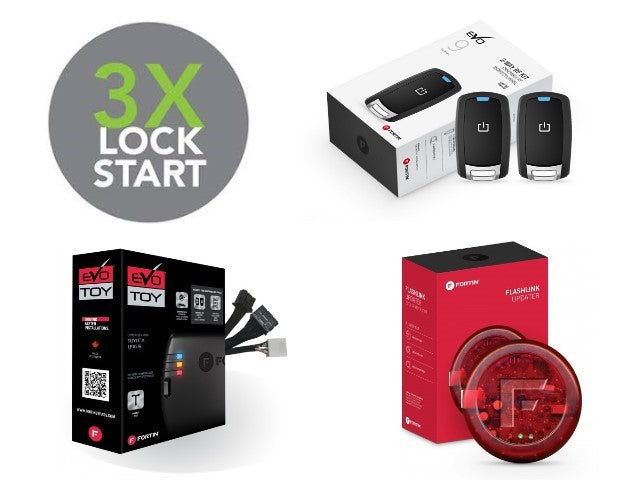 3X Lock Plug & Play Remote Start 2022 Toyota Highlander Push to Start | FORTIN