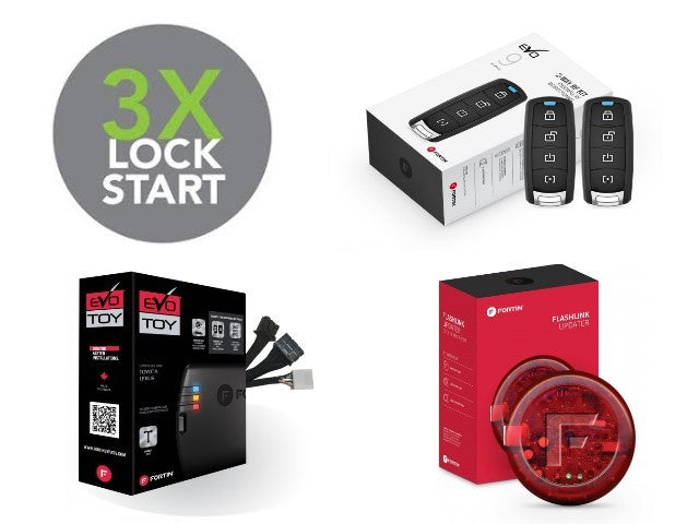 3X Lock Plug & Play Remote Start 2022 Toyota Highlander Push to Start | FORTIN