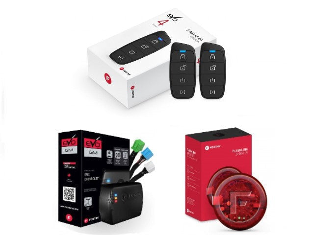 Plug and Play 3X Lock Remote Start Kit 2015-2019 GMC Sierra 3500 Key Start | FORTIN
